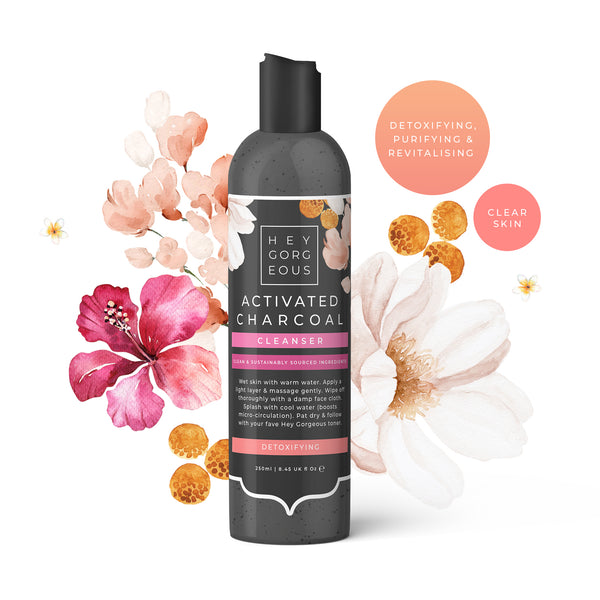 Activated Charcoal Detoxifying Cleanser – Hey Gorgeous