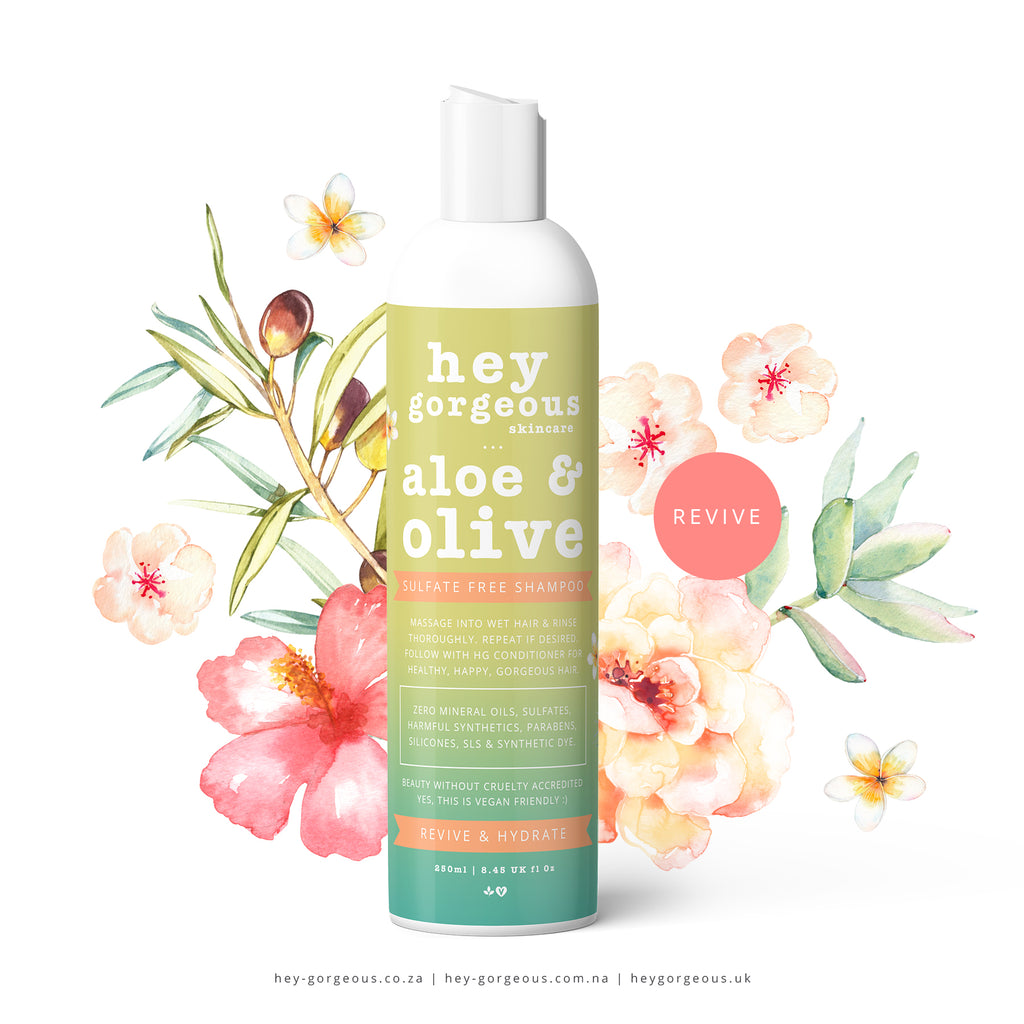 Aloe & Olive Shampoo – Hey Gorgeous