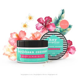 Caribbean Coconut Body Scrub Bliss