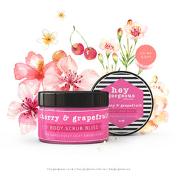 Cherry & Grapefruit Body Scrub Bliss