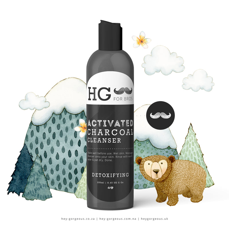 HG For Bros Activated Charcoal Detoxifying Cleanser