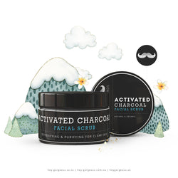 HG For Bros Activated Charcoal Detoxifying & Soothing Facial Scrub