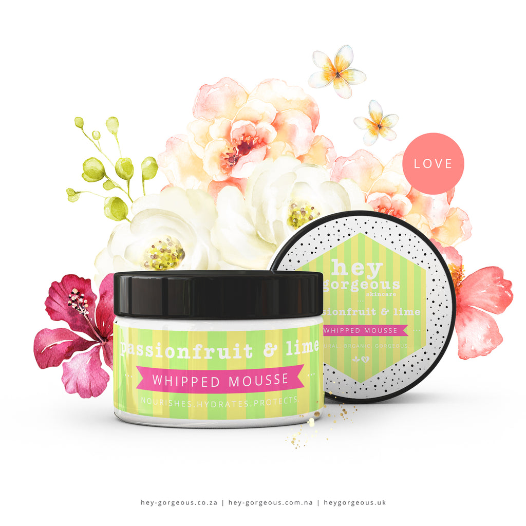 Passion Fruit & Lime Whipped Mousse or Body Butter – Hey Gorgeous