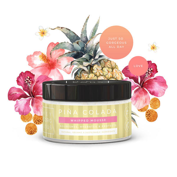 Piña Colada Mousse & Scrub Gift Set – Hey Gorgeous