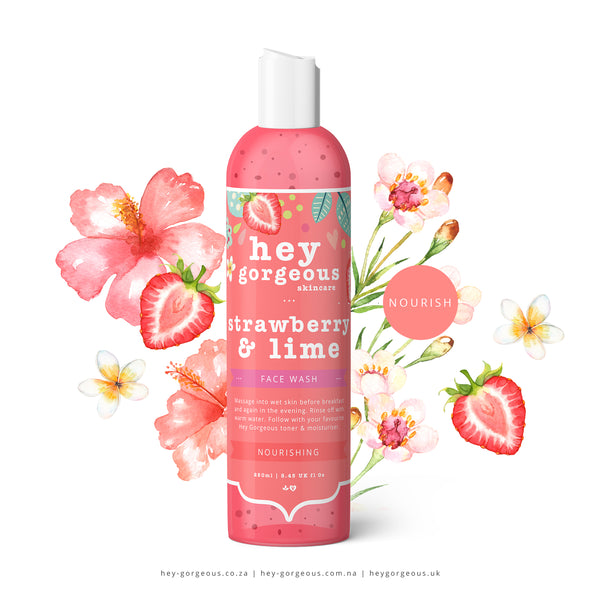 Strawberry & Lime Face Wash