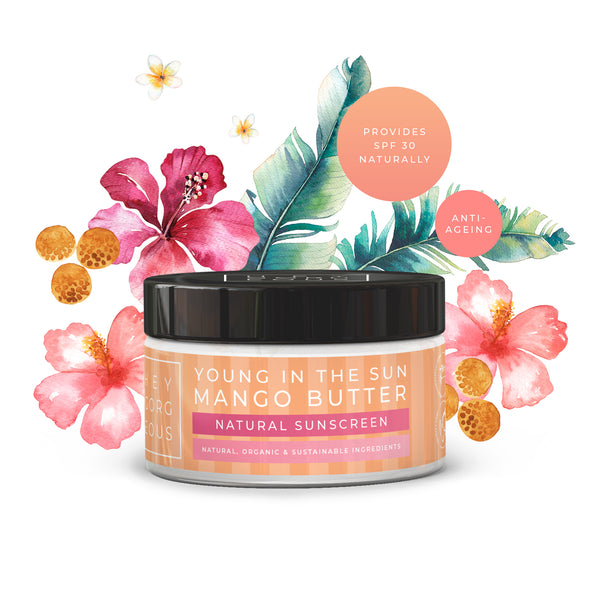 Young In The Sun Mango Butter Natural Sunscreen