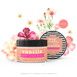 Vanilla Body Scrub Bliss